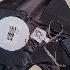 Princess Polly Black Tank Top, US 0, NEW